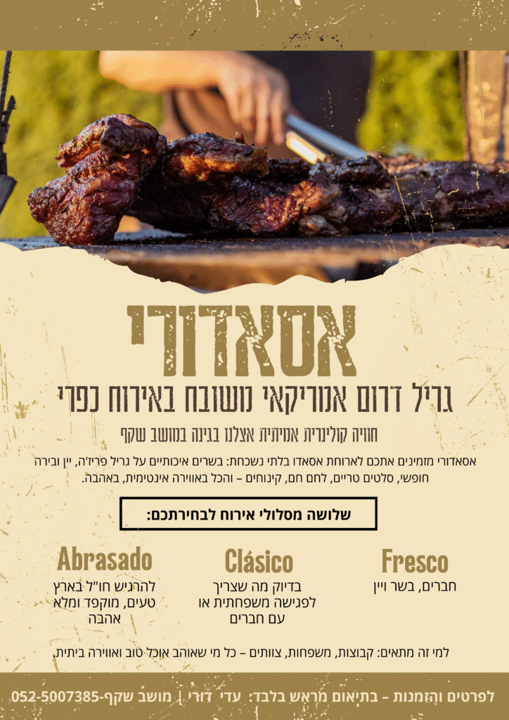 עיצוב פלייר